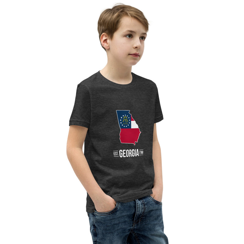 Boy's T-Shirt - Georgia - State Flag
