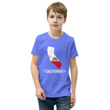 Youth Short Sleeve T-Shirt - California State Flag