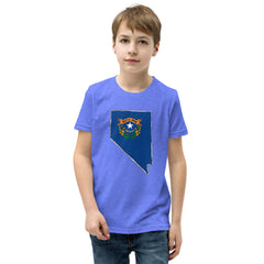 Boy's T-Shirt - Nevada - State Flag Boy's T-Shirt - Nevada - State Flag