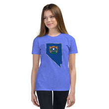 Girl's T-Shirt - Nevada - State Flag