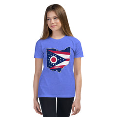 Girl's T-Shirt - Ohio - State Flag Girl's T-Shirt - Ohio - State Flag