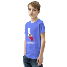 Youth Short Sleeve T-Shirt - California State Flag