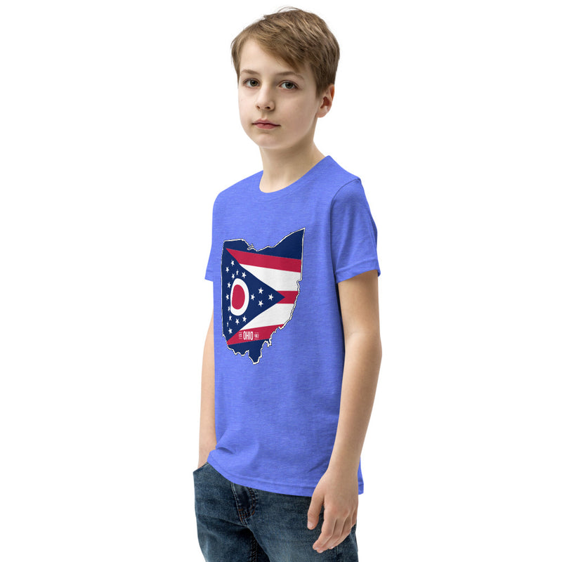 Boy's T-Shirt - Ohio - State Flag