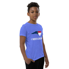 Boy's T-Shirt - North Carolina - State Flag