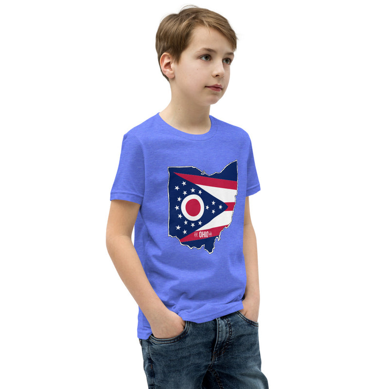 Boy's T-Shirt - Ohio - State Flag