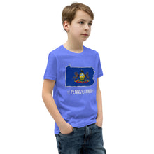 Boy's T-Shirt - Pennsylvania - State Flag