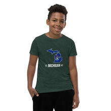 Boy's T-Shirt - Michigan - State Flag