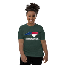 Girl's T-Shirt - North Carolina - State Flag