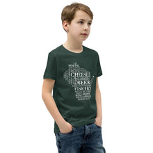 Youth Boys T-Shirt - Wisconsin - Words
