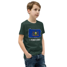 Boy's T-Shirt - Pennsylvania - State Flag