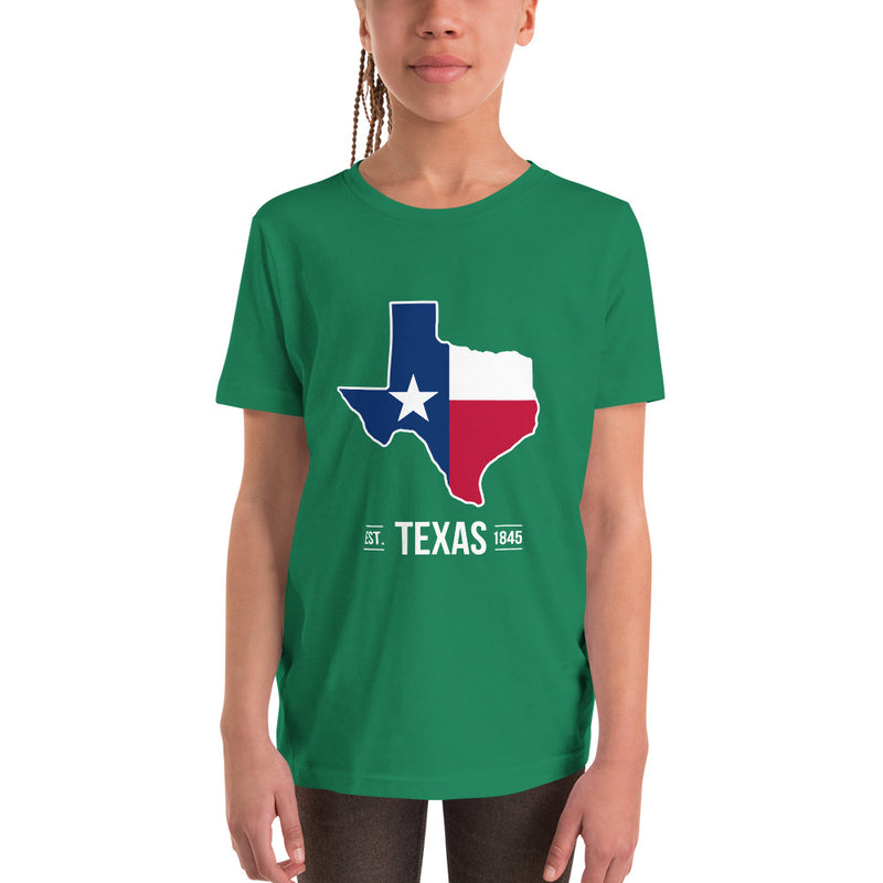 Youth Short Sleeve Texas Flag T-Shirt