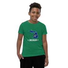 Boy's T-Shirt - Michigan - State Flag