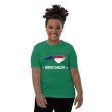 Girl's T-Shirt - North Carolina - State Flag