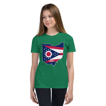 Girl's T-Shirt - Ohio - State Flag