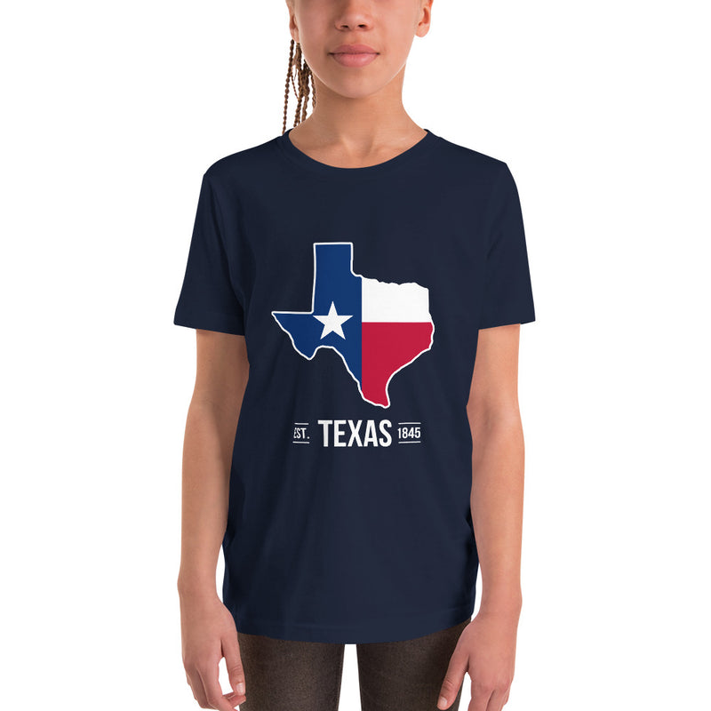 Youth Short Sleeve Texas Flag T-Shirt