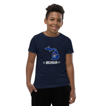 Boy's T-Shirt - Michigan - State Flag