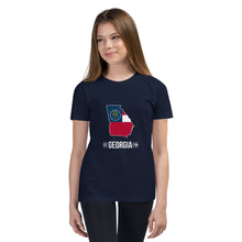 Girl's T-Shirt - Georgia - State Flag
