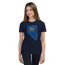 Girl's T-Shirt - Nevada - State Flag