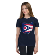 Girl's T-Shirt - Ohio - State Flag