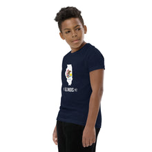 Boy's T-Shirt - Illinois - State Flag