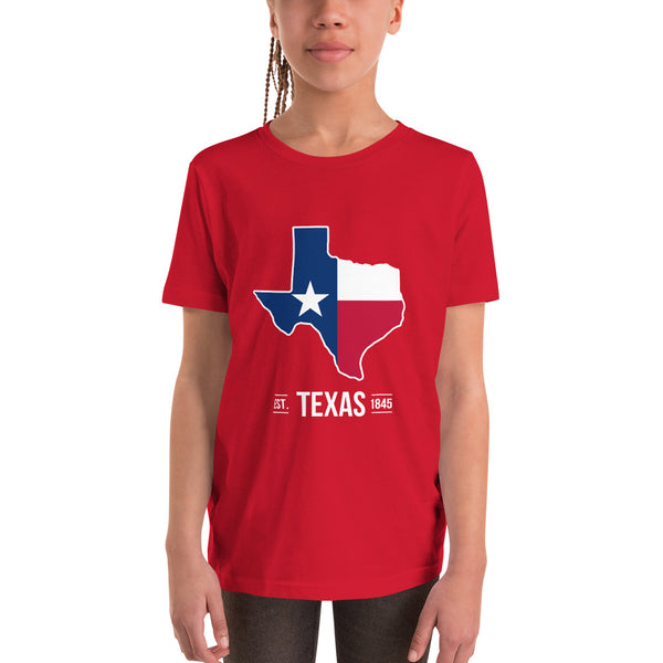 Youth Short Sleeve Texas Flag T-Shirt