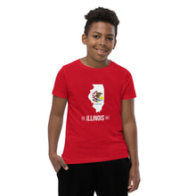 Boy's T-Shirt - Illinois - State Flag