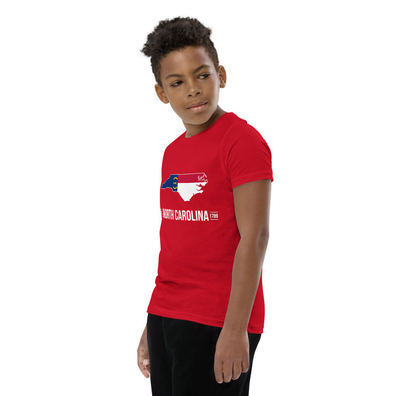 Boy's T-Shirt - North Carolina - State Flag