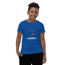 Boy's T-Shirt - Michigan - State Flag
