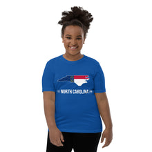 Girl's T-Shirt - North Carolina - State Flag