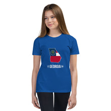 Girl's T-Shirt - Georgia - State Flag