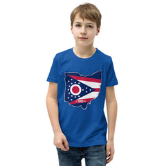 Boy's T-Shirt - Ohio - State Flag Boy's T-Shirt - Ohio - State Flag