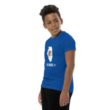 Boy's T-Shirt - Illinois - State Flag