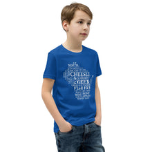 Youth Boys T-Shirt - Wisconsin - Words