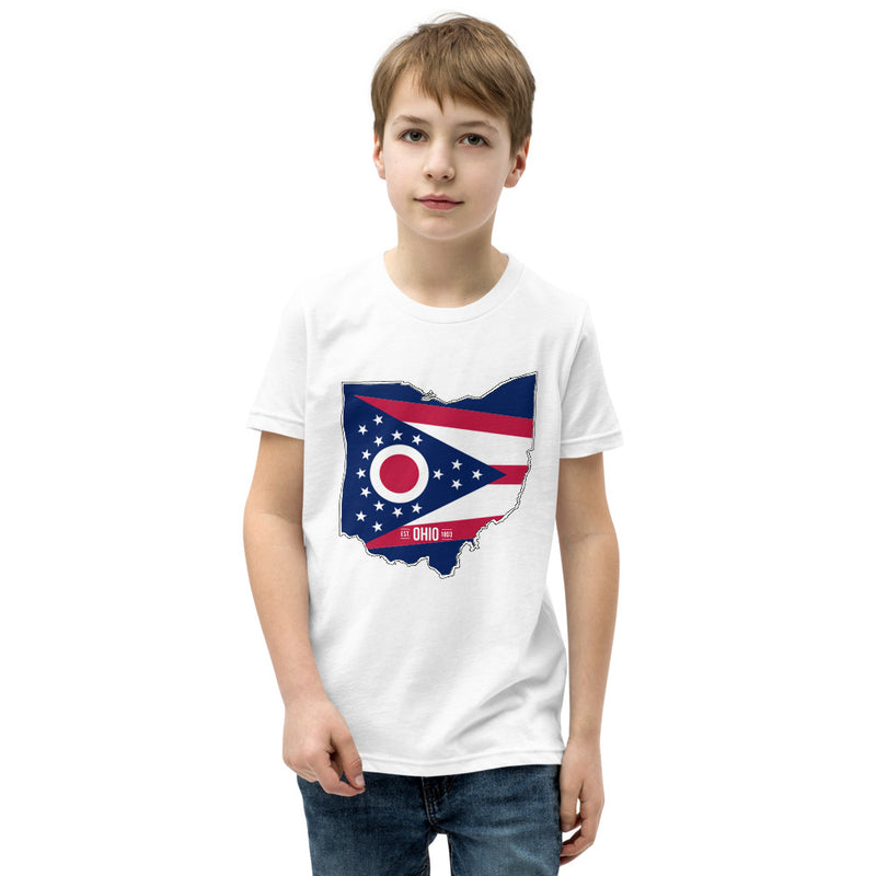Boy's T-Shirt - Ohio - State Flag