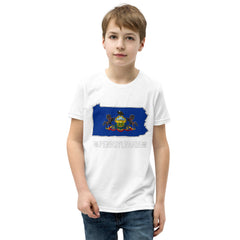 Boy's T-Shirt - Pennsylvania - State Flag