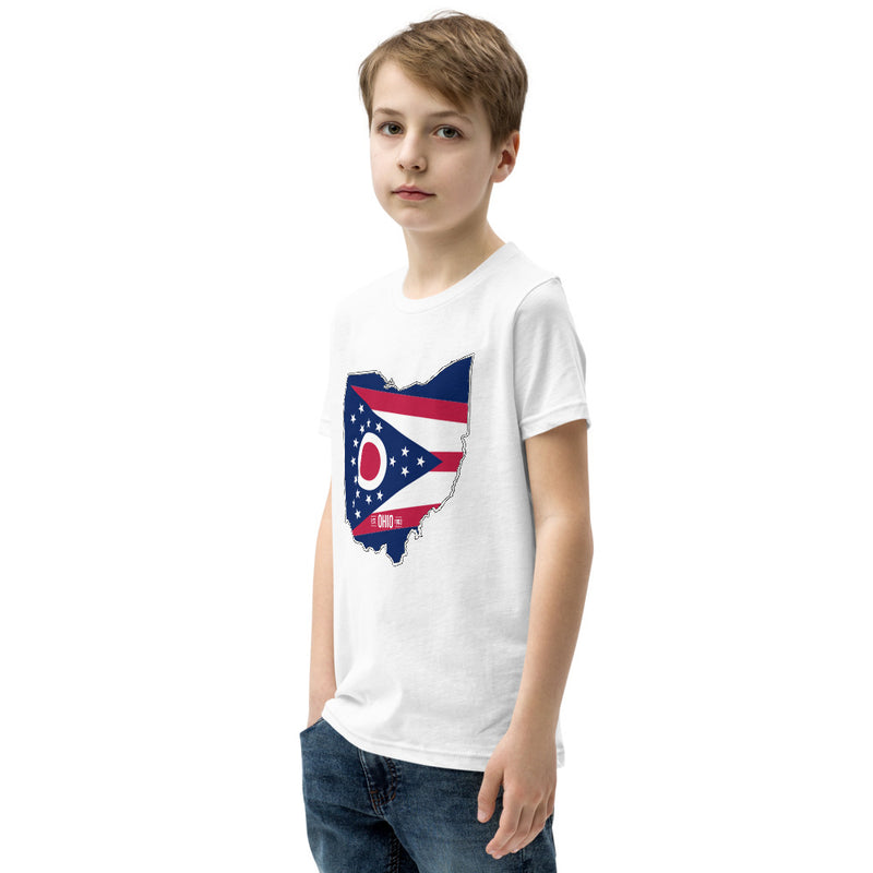 Boy's T-Shirt - Ohio - State Flag