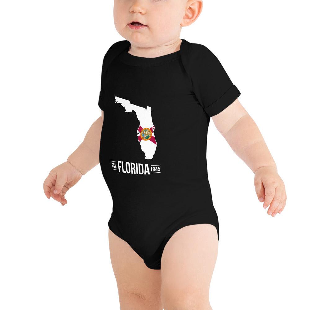 Baby's Onesie - Florida - State Flag