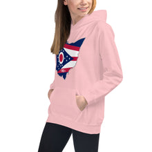 Girl's Hoodie - Ohio - State Flag