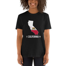Women's Short-Sleeve T-Shirt - California State Flag