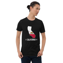 Men's Short-Sleeve T-Shirt - California State Flag