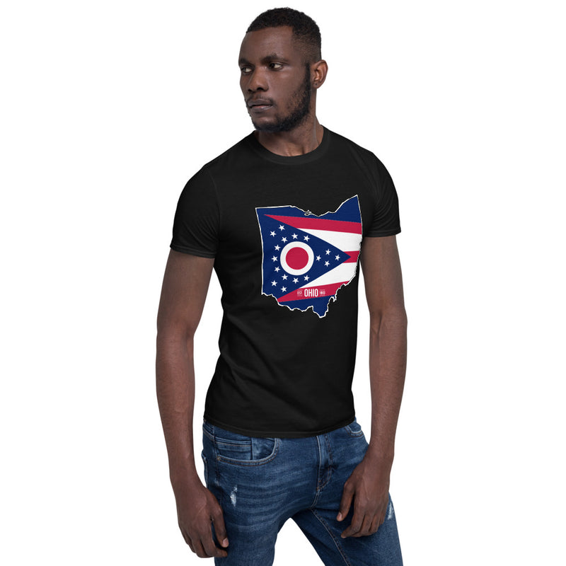 Men's T-Shirt - Ohio - State Flag