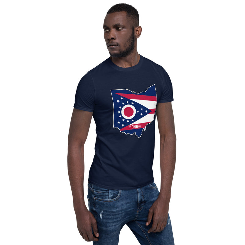 Men's T-Shirt - Ohio - State Flag