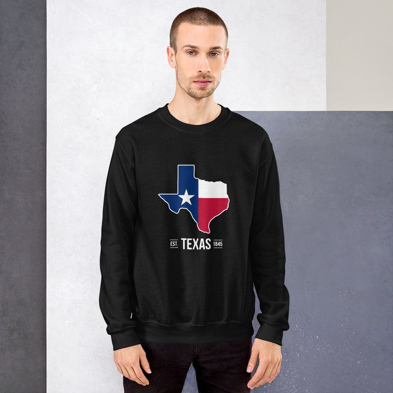 Unisex Texas Flag Sweatshirt