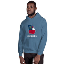 Men's Hoodie - Georgia - State Flag