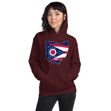 Women's Hoodie - Ohio - State Flag