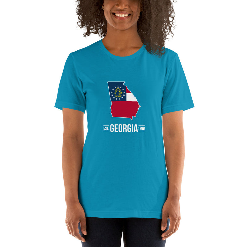 Women's T-Shirt - Georgia - State Flag
