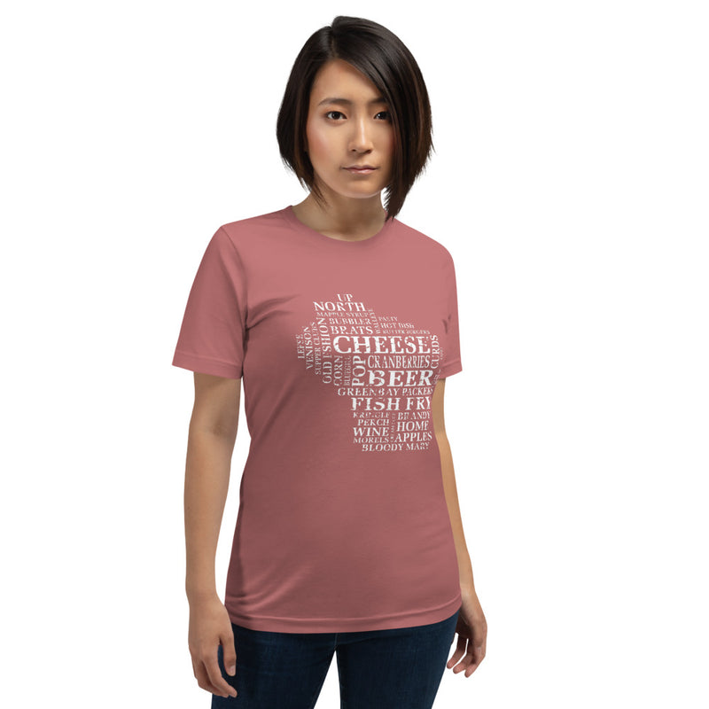 Women's T-Shirt - Wisconsin - Words
