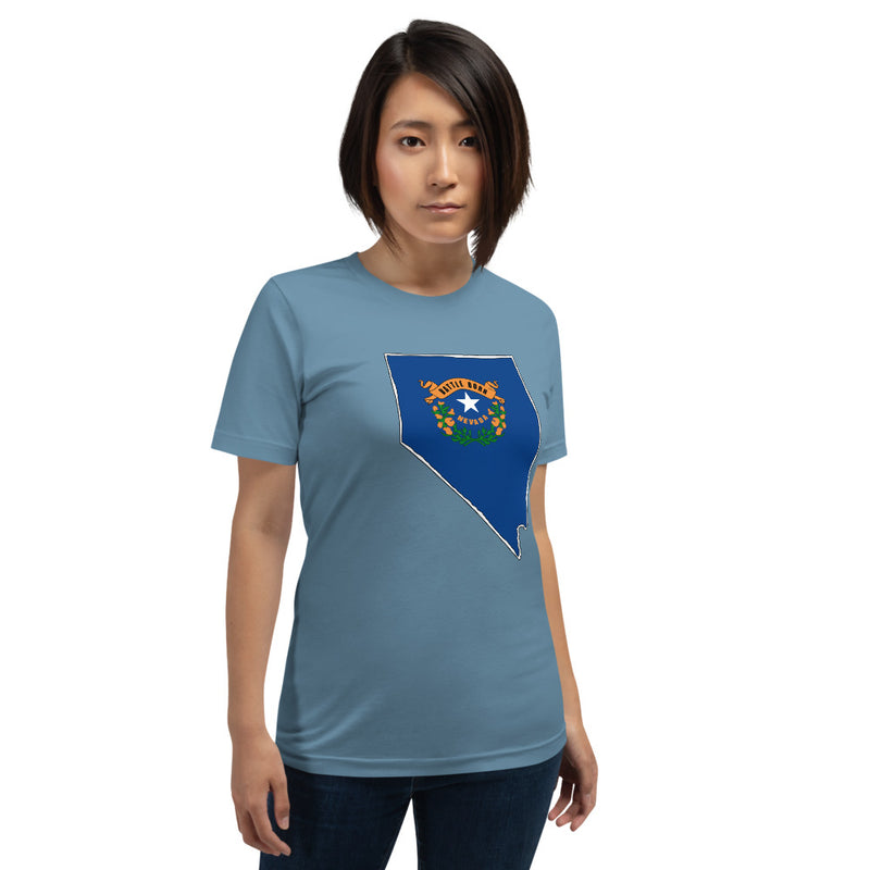 Women's T-Shirt - Nevada - State Flag