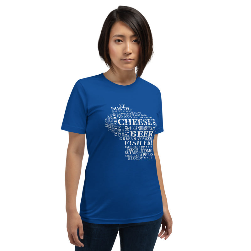 Women's T-Shirt - Wisconsin - Words