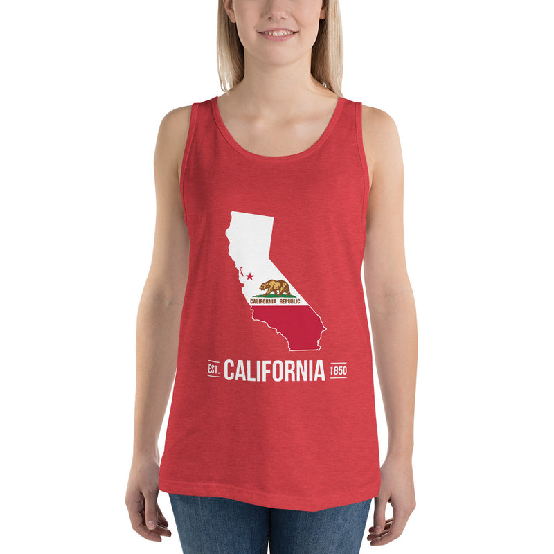 Women's Tank Top - California State Flag